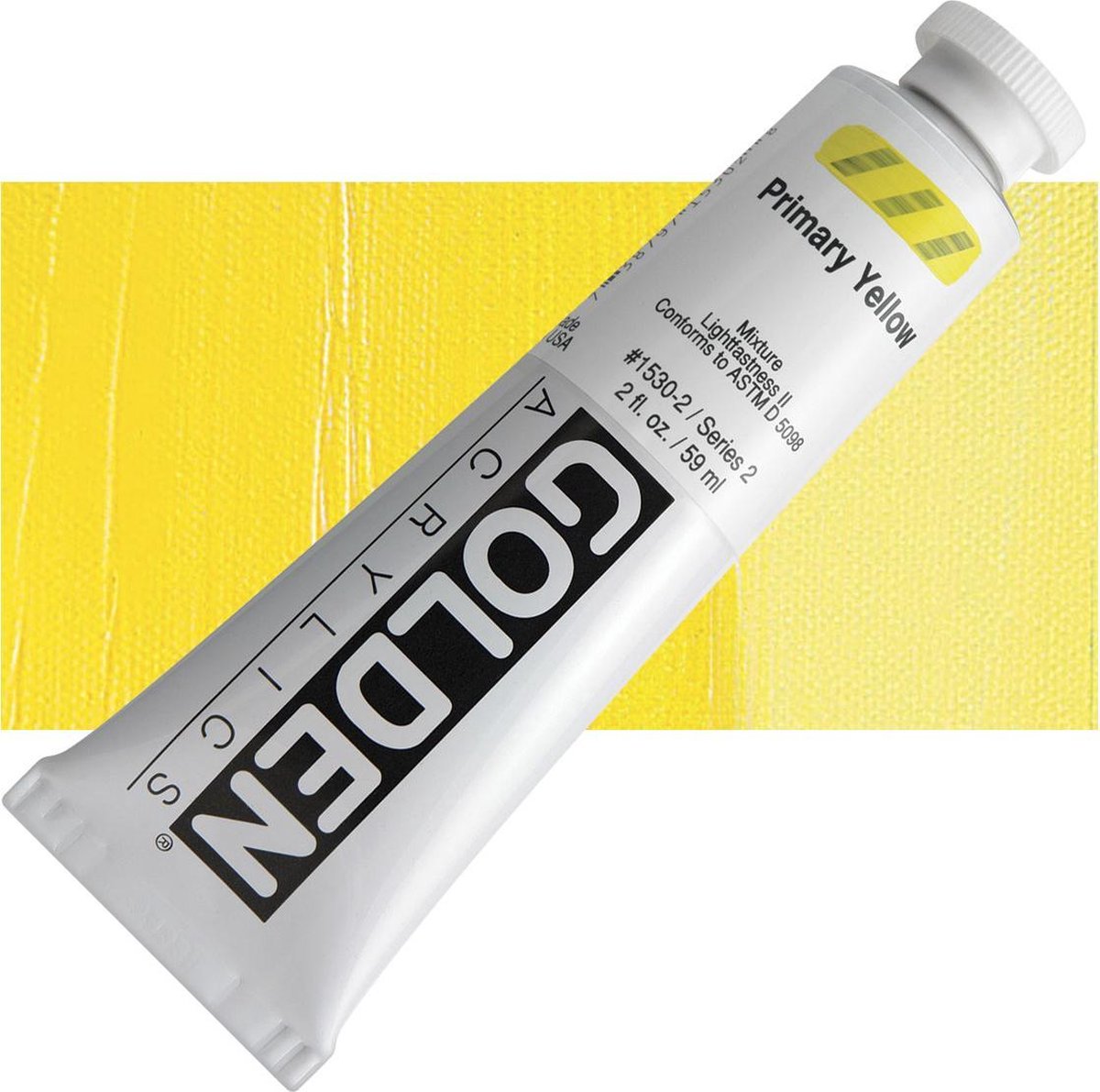 Golden Heavy Body Acrylverf Serie 2 | Primary Yellow (1530-2) 59 ml